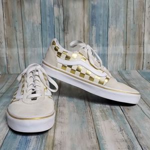 brand new gold vans
